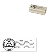Lemurian Postmark Gummistempel (Stempel)