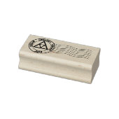 Lemurian Postmark Gummistempel (Stempel)