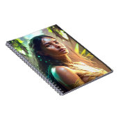 Lemurian Priestess-Notebook Notizblock (Rechte Seite)