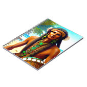 Lemurian Shaman-Notebook Notizblock (Linke Seite)