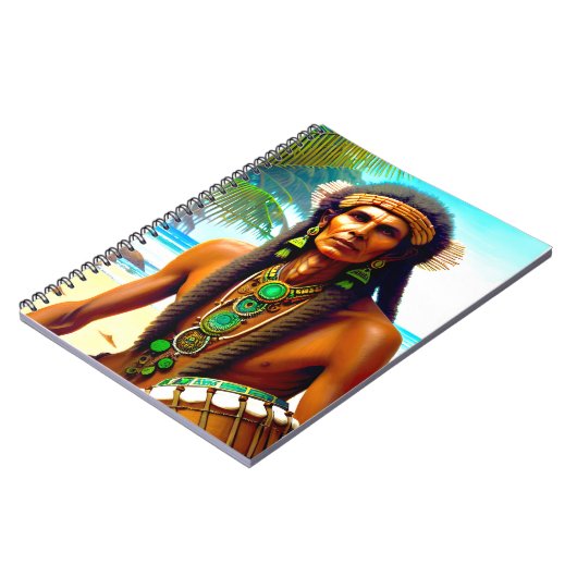 Lemurian Shaman-Notebook Notizblock (Linke Seite)