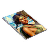 Lemurian Woman Notebook Notizblock (Rechte Seite)