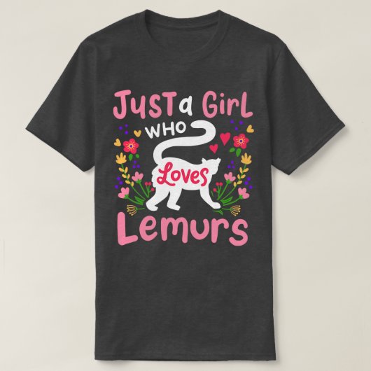 Lemurs Lemur Lover 2 T-Shirt (Design vorne)