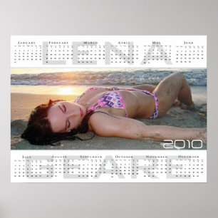 Lena-Kalender 2010 Poster