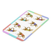 Lena Leopard Trapezartistin Magnet (Linke Seite)