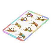 Lena Leopard Trapezartistin Magnet (Linke Seite)