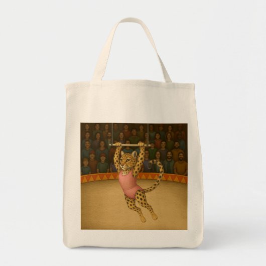 Lena Leopard Trapezartistin Tragetasche (Vorne)