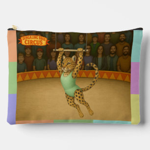 Lena Leopard Trapezartistin Zubehörtasche