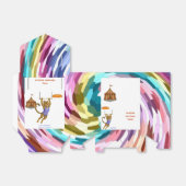 Lena leopard trapeze artist geschenkschachtel (Ungefaltet)