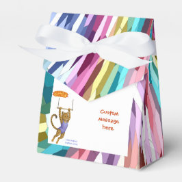 Lena leopard trapeze artist geschenkschachtel