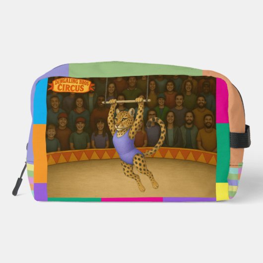 Lena leopard trapeze artist waschbeutel (Rückseite)