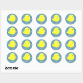 Lena Niedlich Baby Chick Sticker (Blatt)