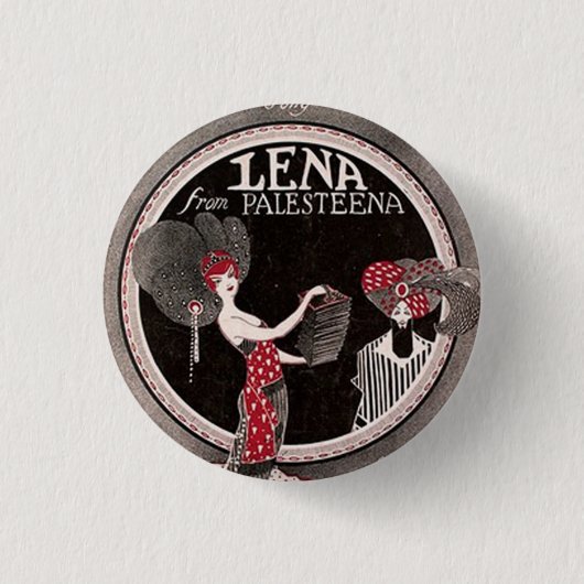 Lena von Palesteena Knopf Button (Vorderseite)