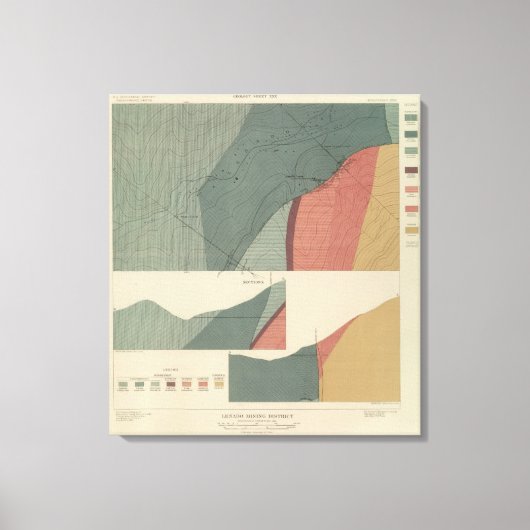 Lenado Mining District Sheet Leinwanddruck (Vorderseite)