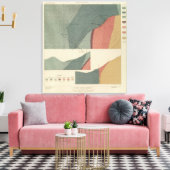 Lenado Mining District Sheet Leinwanddruck (Insitu (Wohnzimmer))