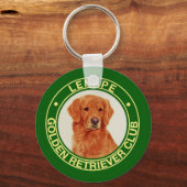 Lenape Golden Retriever Schlüsselanhänger (Vorderseite)