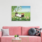 Lenas Traum Leinwanddruck (Insitu (Wohnzimmer))