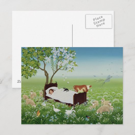 Lenas Traum Postkarte (Vorne/Hinten)