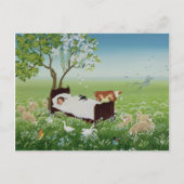 Lenas Traum Postkarte (Vorderseite)