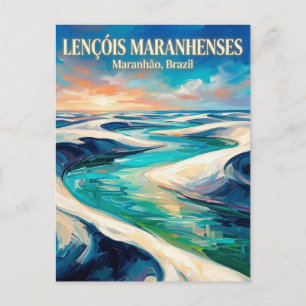 Lençóis Maranhenses Brasilien Postkarte