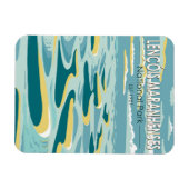 Lencois Maranhenses National Park Brazil Vintage Magnet (Horizontal)