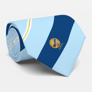 Lenexa (Kansas) Stadtflagge Neck Tie Krawatte