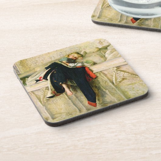 L'Enfant du Regiment (der gelegentliche Schuss) Untersetzer (Linke Seite)