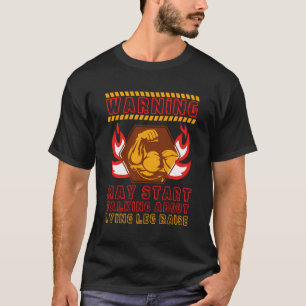 Leng Leg Raise Funny Workout Spaß Gym Fitness Er T-Shirt