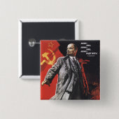 Lenin Button (Vorne & Hinten)