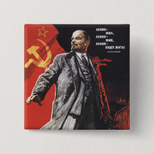 Lenin Button