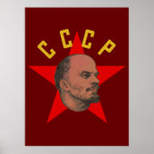 Lenin CCCP Poster (Vorne)