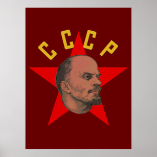 Lenin CCCP Poster