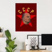 Lenin CCCP Poster (Heimbüro)