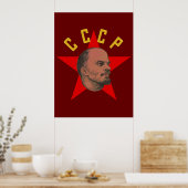 Lenin CCCP Poster (Küche)