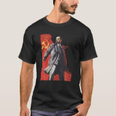 Lenin Forever Sowjetunion UdSSR Russland Retro Vin T-Shirt (Vorderseite)