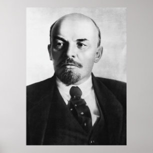 Lenin-Foto-Portrait Poster