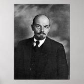 Lenin-Foto-Portrait Poster (Vorne)
