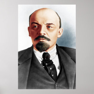 Lenin-Foto-Portrait Poster