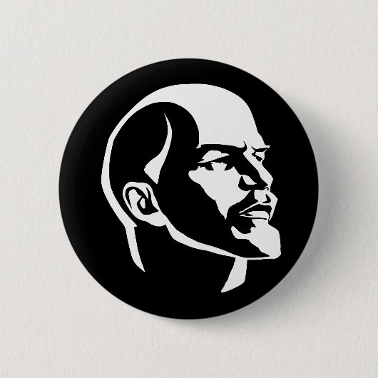Lenin Head Button (Vorderseite)