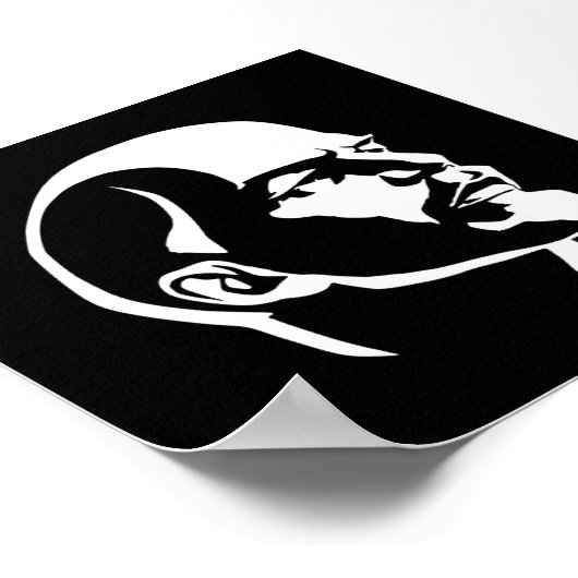 Lenin Head Poster (Ecke)