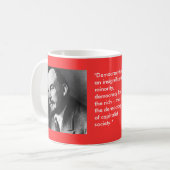 Lenin im Profil Kaffeetasse (Vorderseite Links)