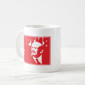 Lenin Kaffeetasse (Vorderseite Links)