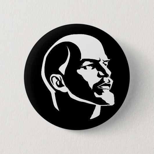 Lenin Kopf Button (Vorderseite)