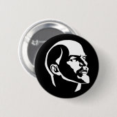 Lenin Kopf Button (Vorne & Hinten)