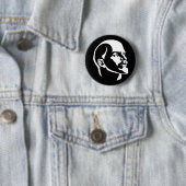 Lenin Kopf Button (Beispiel)
