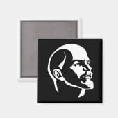 Lenin-Kopf Magnet (Vorderseite/Rückseite)