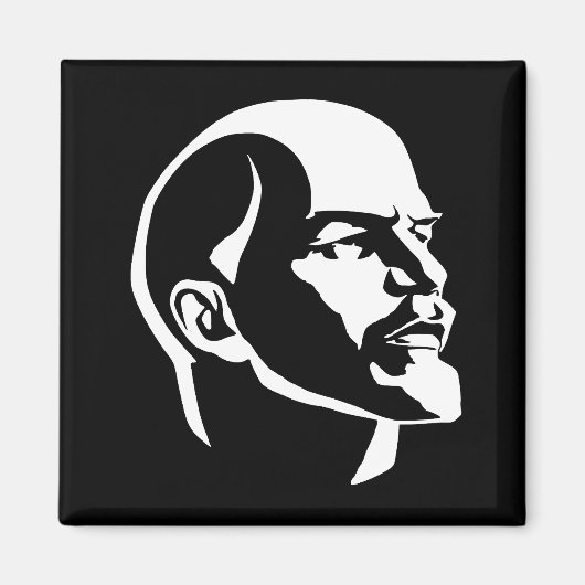 Lenin-Kopf Magnet (Vorne)