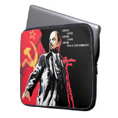 Lenin lebt! Laptop Sleeve (Vorderseite Links)