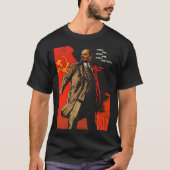 Lenin lebte, Lenin lebt, Lenin wird ewig leben! T-Shirt (Vorderseite)