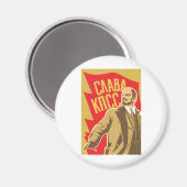 Lenin Magnet (Vorderseite/Rückseite)